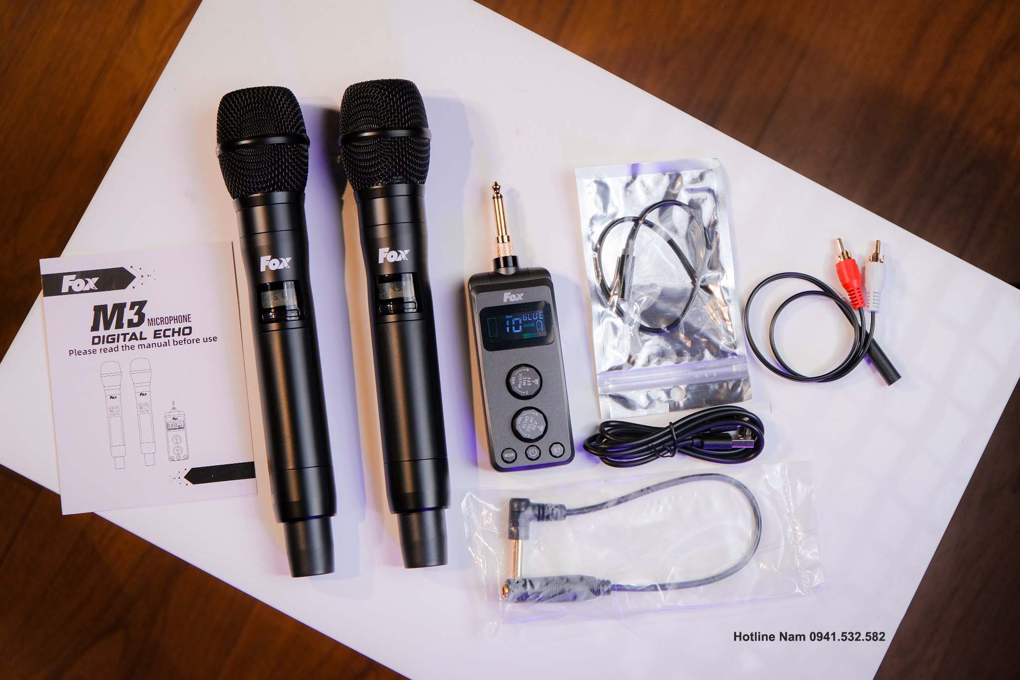 Micro Fox M3 hát karaoke cực hay