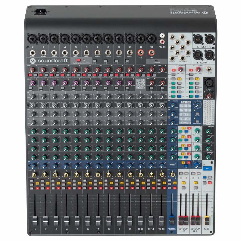 Bàn mixer Soundcraft Signature Plus 16