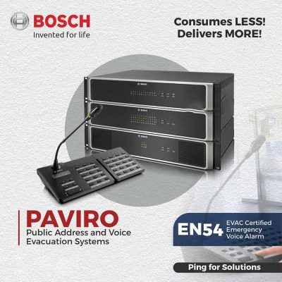 Hệ thống âm thanh thông báo Bosch PAVIRO
