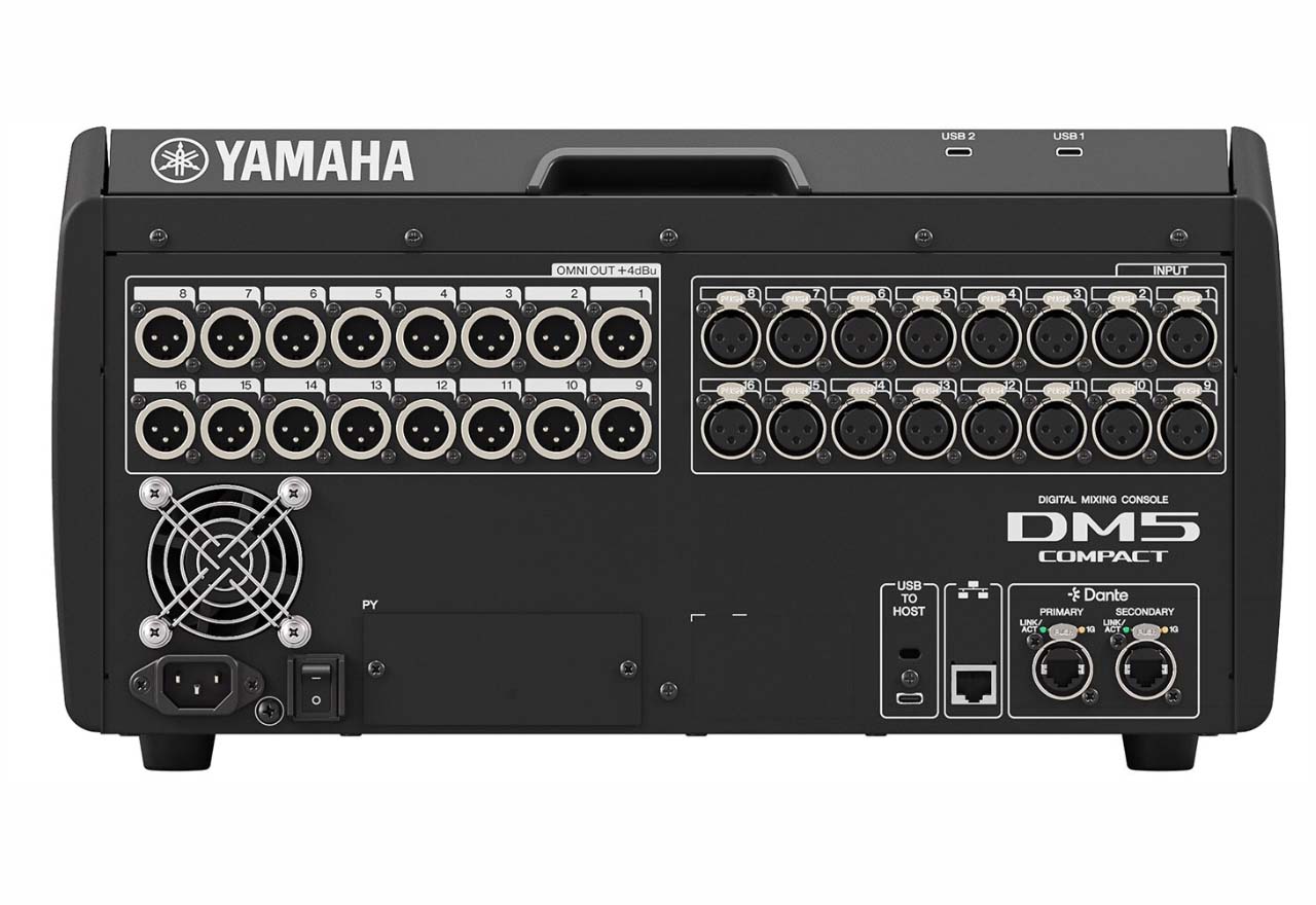Yamaha DM5 Compact cổng kết nối